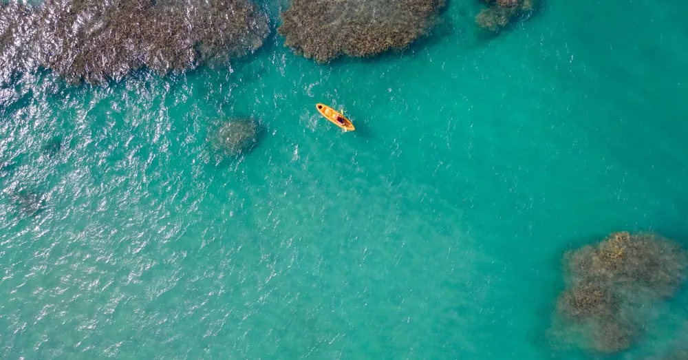 Excursion Rocher du Diamant : kayak, plongée et légende au large du Diamant