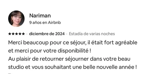 Avis 5 étoiles de Nariman Al-Rashid — Hostel Toucan